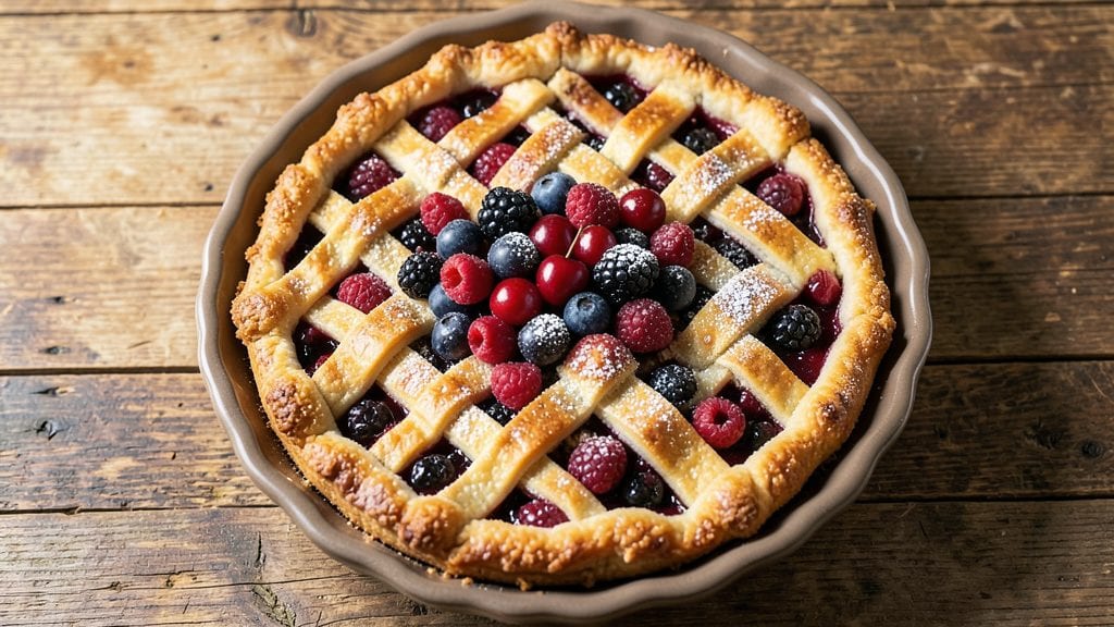 Betty Crocker Berry Pie Recipe: Oat-Crusted Crunch Over Bursting Fruit
