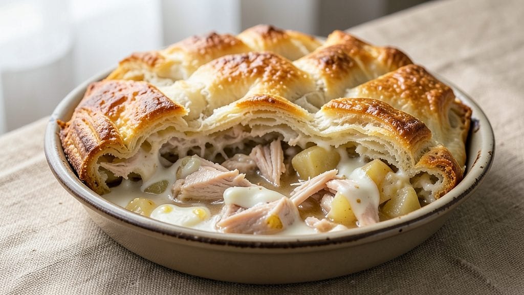 Canned Biscuit Pot Pie Recipe: One-Pan Potato Crown Magic