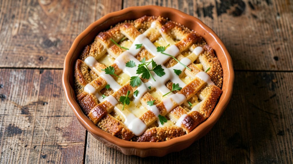 Grain Pie Recipe: Savory Cornmeal Crust With Herbed Filling Magic