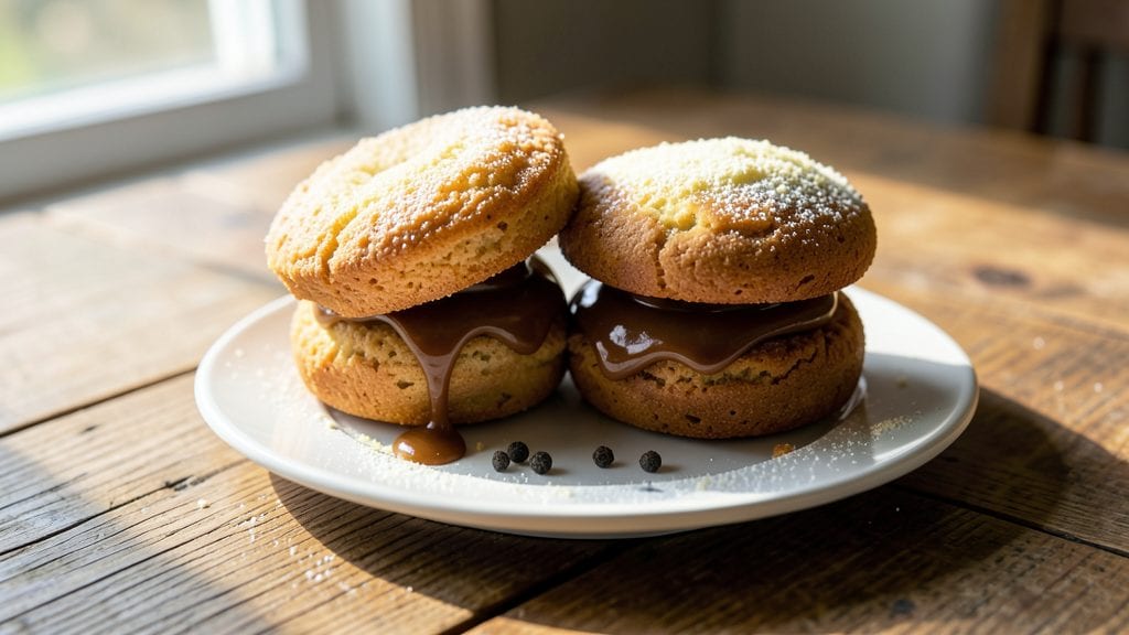 Grandma's Whoopie Pies Recipe: Spiced Molasses Crunch Meets Vanilla Clouds