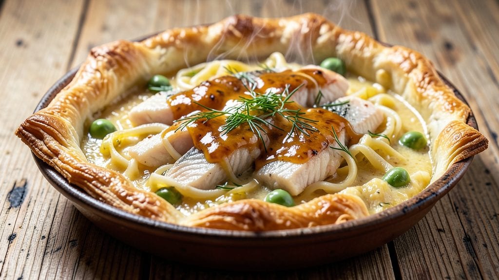 Jamie Oliver's Fish Pie Recipe: Flaky Potato Crown Over Savory Creamy Layers