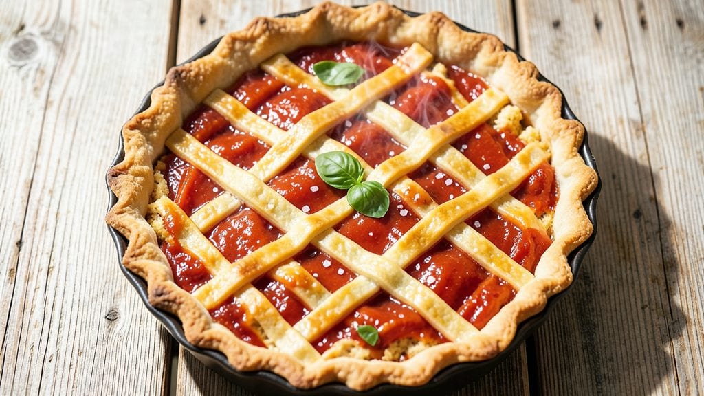 Paula Deen's Tomato Pie Recipe: Southern-Style Molasses-Kissed Vanilla Swirls